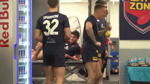 Melbourne Football Club Dancing GIF by Melbournefc