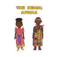 Black Books Africa Sticker by C.Nichole