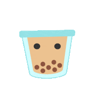 serennii bubble tea bbt seren1ty gifseren Sticker