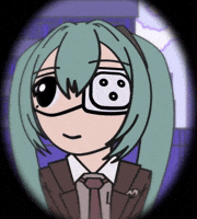 M0NS_Draw door miku hatsune miku monitoring GIF