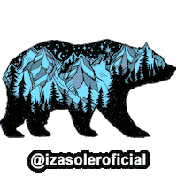 Bear Escalar Sticker by Izasoler