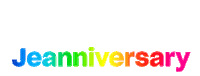 Anniversary Colores Sticker by Jean Agency