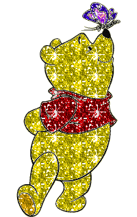 pooh bear STICKER