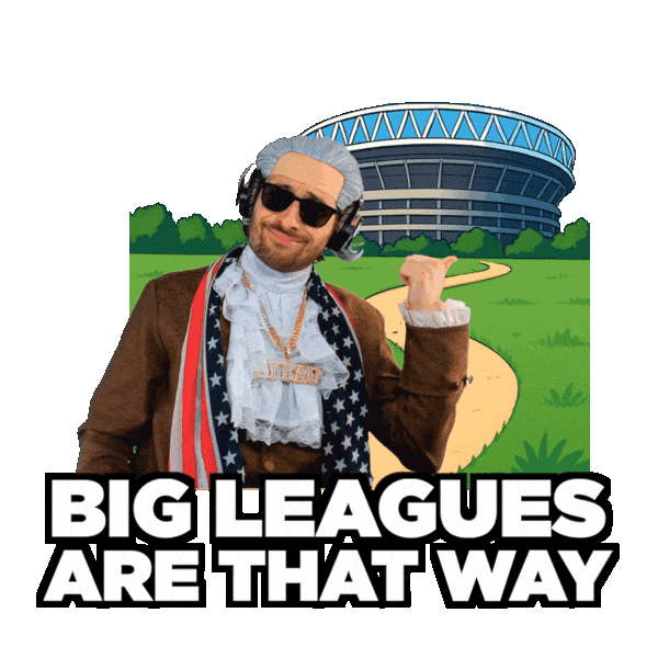 Big Time Welcome To The Show Sticker