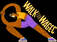 Gender Equality Running GIF by WAGEC