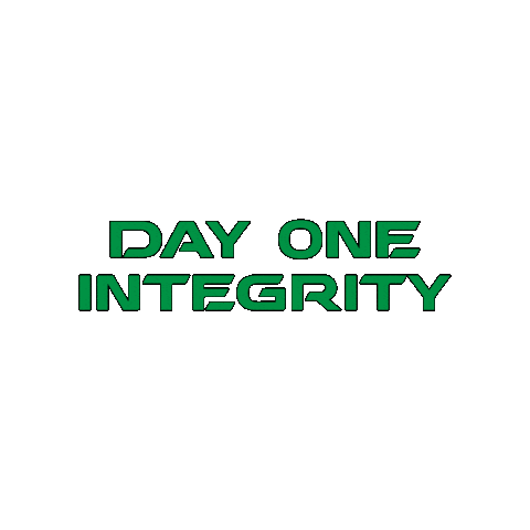 Day 1 Integrity Sticker by MASF Supplements