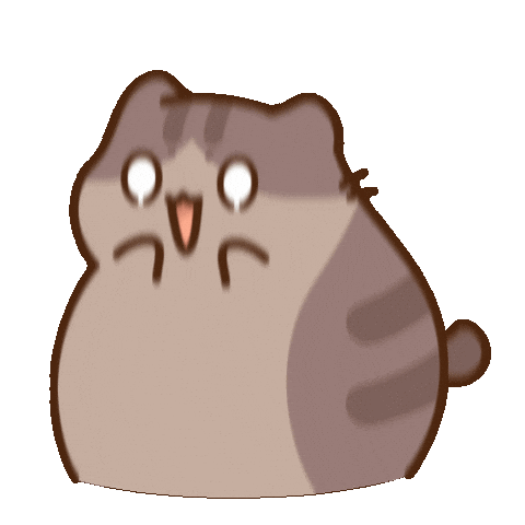 Cat Shock Sticker by Bichi Mao