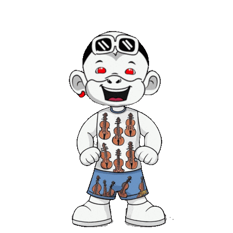 Violin Instrument Sticker by Zhot