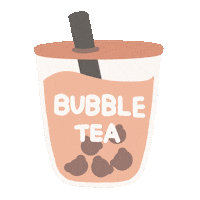 Bubble Tea Boba Sticker