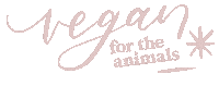 Lettering Veganism Sticker