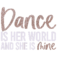 My World Dance Sticker