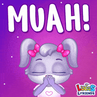 I Love You Kiss GIF by Lucas and Friends by RV AppStudios