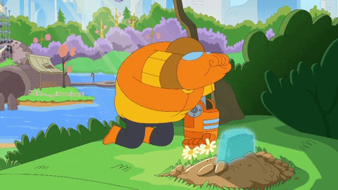 bravest warriors wipe GIF by Cartoon Hangover