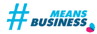 business means Sticker by Socialfly