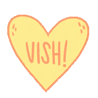 fihve heart yellow corazon coracao Sticker