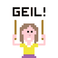 Art Girl Sticker by CryptoWiener