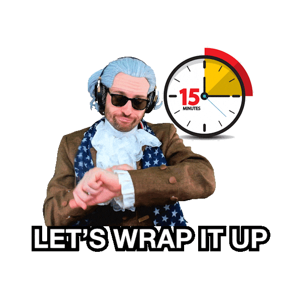 Falling Off 15 Minutes Sticker