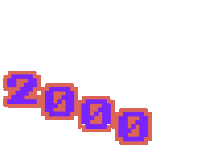 Pixel Rainbow Sticker