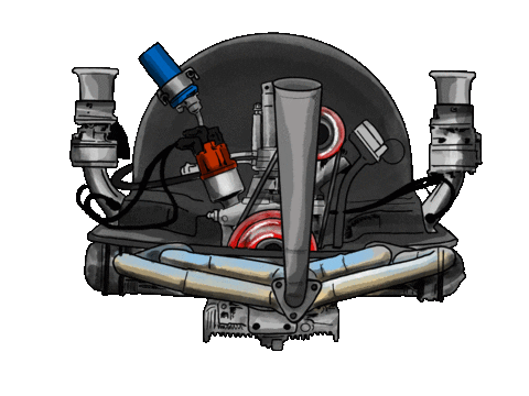 Bug Volkswagen Sticker