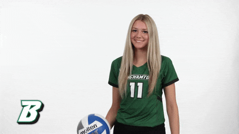 Bingath GIF by Binghamton Athletics