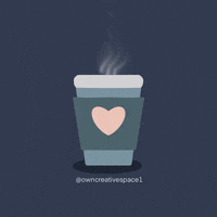Owncreativespace1 coffee winter motivation lights GIF