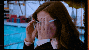 Blue Eyes Swimming GIF by Josie Dunne