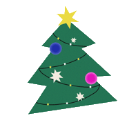 Christmas Tree Sticker by Her Campus Media