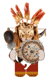 Native American Gnome Sticker