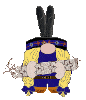 Native American Gnome Sticker