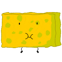 Sponge Sticker