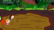 eric cartman running GIF by South Park 