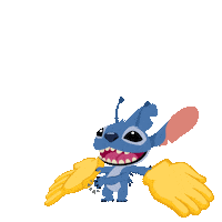 Lilo And Stitch Clap Sticker by Walt Disney Studios