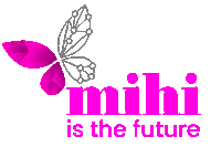 Mihifuturistic Sticker by Mihi Care