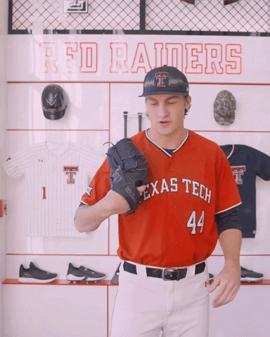 Hudson Luce GIF by Texas Tech Baseball