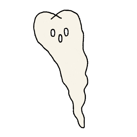 Sad Halloween Sticker