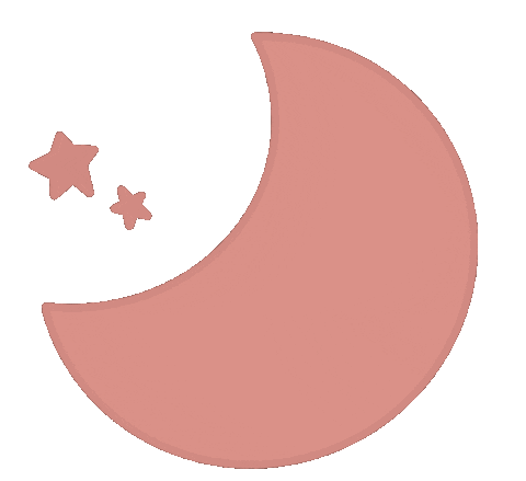 Ancorodesu giphyupload moon good night ピンク Sticker