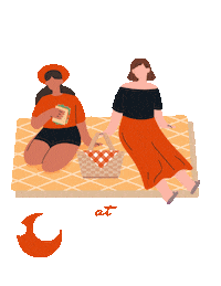 North Carolina Besties Sticker by Downtown Cary Park