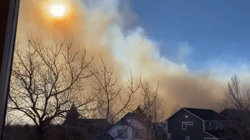 Evacuations Ordered After 100 MPH Winds Fuel Colorado Fires