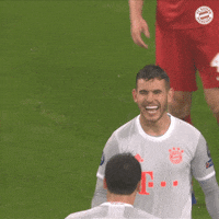 Champions League Reaction GIF by FC Bayern Munich
