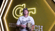 Georgia Tech Baseball GIF by Georgia Tech Yellow Jackets
