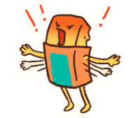 Angry Butter Sticker by Polygonal Mind