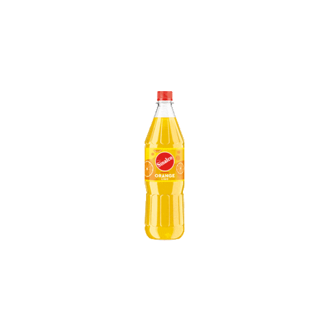 Party Orange Sticker by Sinalco