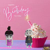 Happy Birthday Balloons GIF by Zhot