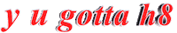 text hate Sticker by AnimatedText