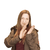 Clap Claudia Sticker by Oeklo