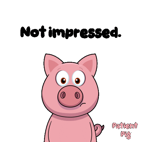 Pig Ugh Sticker by VeeFriends