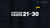 Cartoon Hands 21 30 | Video |You Motion