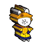 Jong Up Emperor Sticker