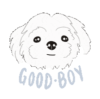 Good Boy Dog Sticker