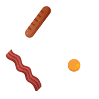 Morning Breakfast Sticker by Calimax